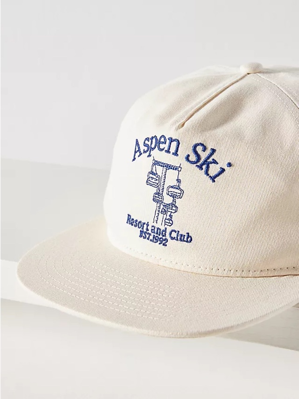 Coney Island Picnic Aspen Ski Baseball Cap
